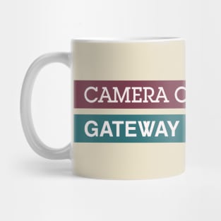 Epcot Camera Center and Gateway Gifts Mug